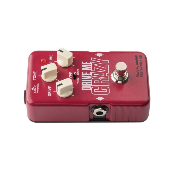 EBS-DMC Drive Me Crazy Distortion/Overdrive Pedal