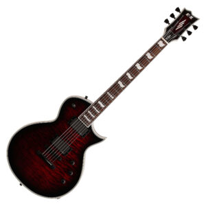 ESP EIIECQMSTBCSBF E-II Eclipse Series Electric Guitar Quilted Maple Top See-Thru Black Cherry Sunburst Finish, Includes ESP Hard Case