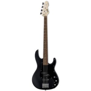 ESP LTD AP-204 4-String Electric Bass, Black Satin Finish