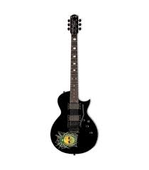 ESP LTD LKH3 Kirk Hammett 30th Anniversary Black Spider Graphic Guitar, Includes Hard Case