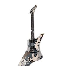 ESP LTD Snakebyte James Hetfield Signature Guitar, Camo Finish with Case