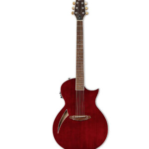ESP	LTD TL-6 Thinline Acoustic Guitar, Wine Red Finish