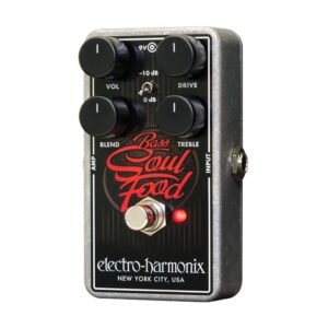 Electro Harmonix Bass Soul Food Overdrive Bass Guitar Pedal