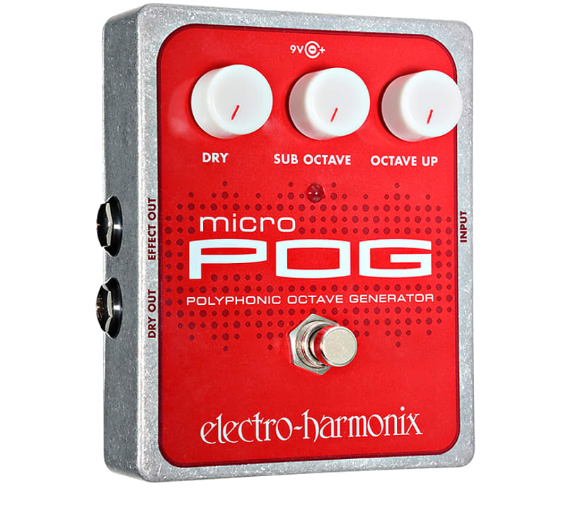 Electro Harmonix Micro POG Polyphonic Octave Generator Guitar Pedal