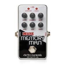 Electro Harmonix Nano Deluxe Memory Man Analog Delay, Chorus, Vibrato Pedal