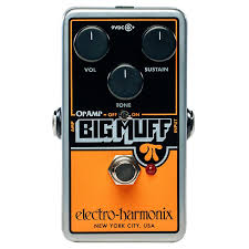 Electro Harmonix OP Amp Big Muff Distortion/Sustainer Guitar Pedal