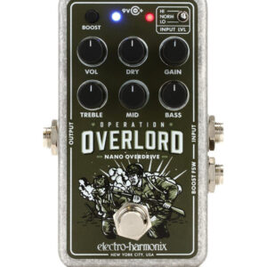 Electro Harmonix Nano Overload Nano Sized Operation Overload, Overdrive Pedal