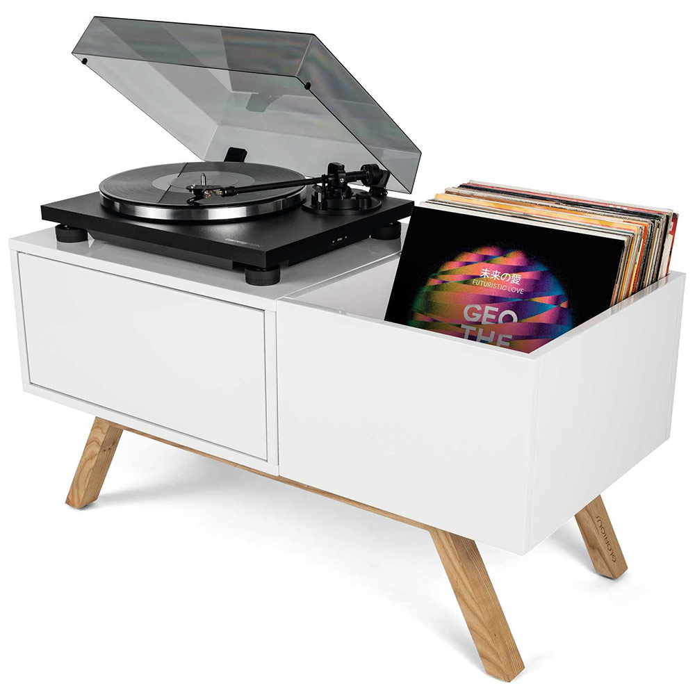Glorious Turntable Lowboard HiFi Listening Station - Image 2
