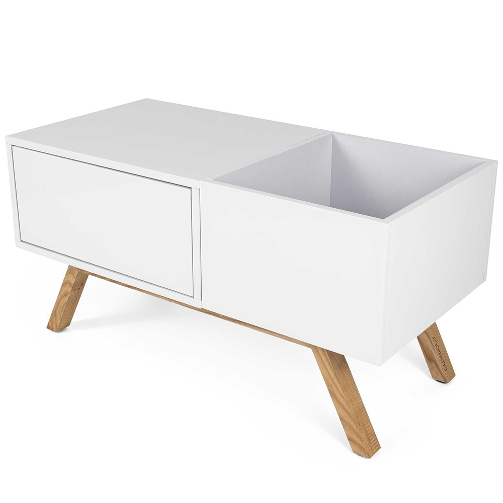 Glorious Turntable Lowboard HiFi Listening Station
