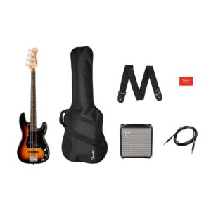 Fender 0372980400 Affinity Series® Precision Bass® PJ Pack Laurel Fingerboard - 3 Color Sunburst