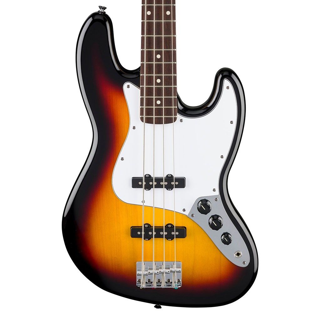 Fender 0266840500 Standard Jazz Bass, Laurel Fingerboard - 3 Color Sunburst - Image 2