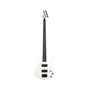 S by Solar AB4.4W Electric Bass Guitar – White