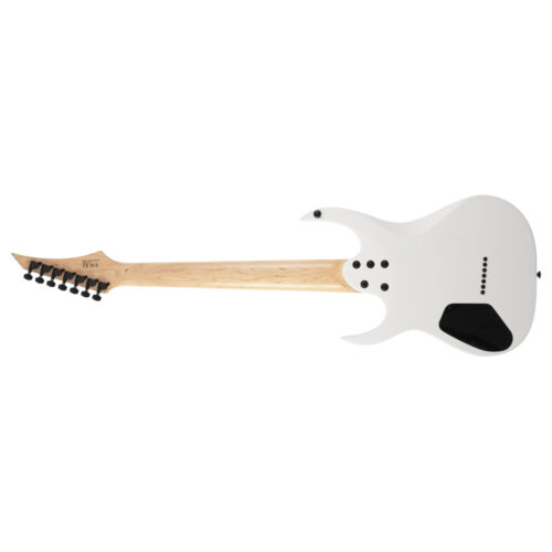 S by Solar AB4.7W 7 String Electric Guitar – White Matte - Techno