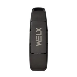 Welx Ultra Fast USB 3.2 Dual C & A Type for DJ’s Black - 128GB