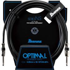 Ibanez NS10 Guitar Cable 10ft 2 Straight Plugs