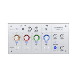 Roland BRIDGE CAST Dual Bus Gaming Mixer – White