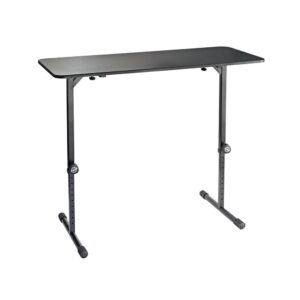 K&M DJ DESK Collapsible, 1100 x 455mm Desktop Size