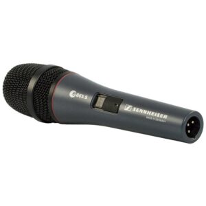 Sennheiser E 865-S Super-Cardioid Condenser Vocal Microphone with Switch