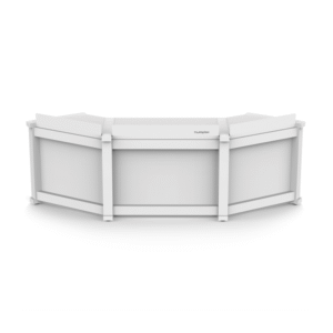 Humpter B3 PLUS DJ Table Workstation Add On - White