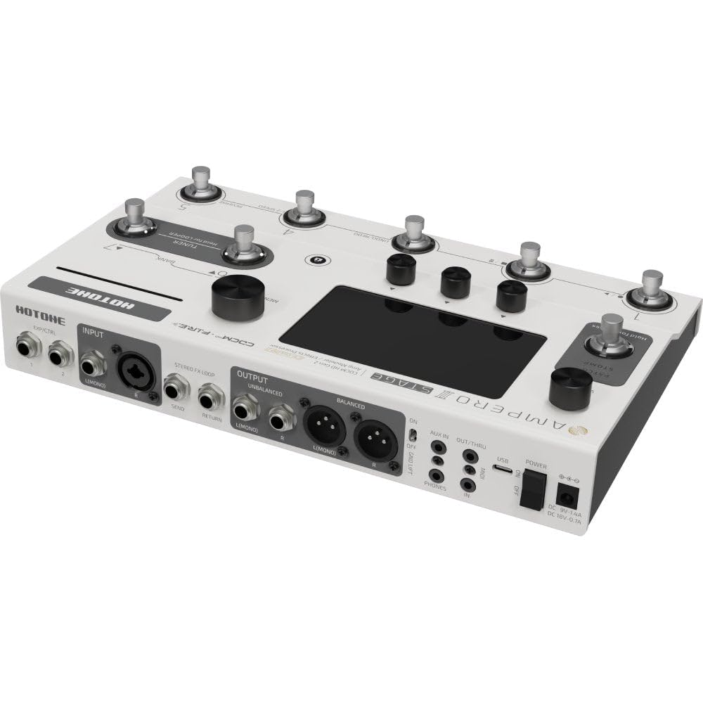 Hotone MP-380 Ampero II Stage Amp Modeler & Effects Processor, (with 18V power supply) - Image 3