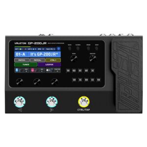 Valeton GP-200JR Multi-Effects Processor, (with 9V Power Supply)