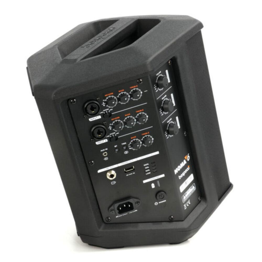Bespeco NOMA6 6″ Portable PA System Battery Powered Speaker - Image 2