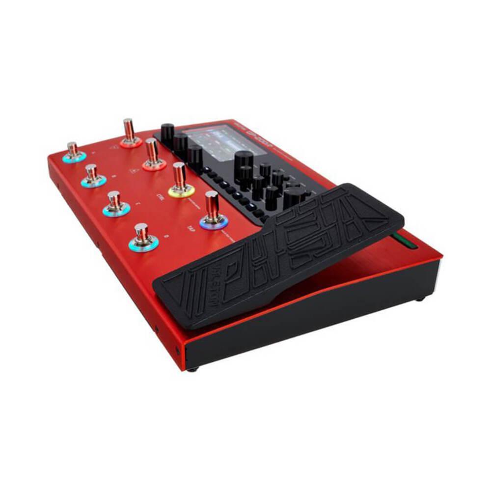 Valeton GP-200R Multi-Effects Processor Red Finish , (with 9V power supply) - Image 2