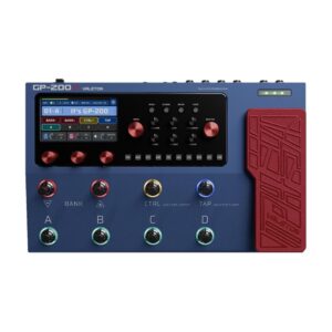 Valeton GP-200 10th Anniversary Edition Multi-Effects Processor, (with 9V power supply)