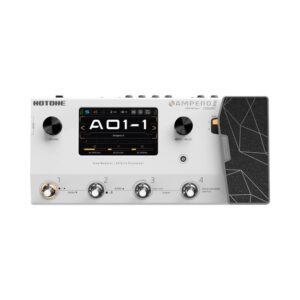 Hotone MP-350 Ampero II, Amp Modeler & Effects Processor, Built In Expression Pedal (with 18V Power Supply)