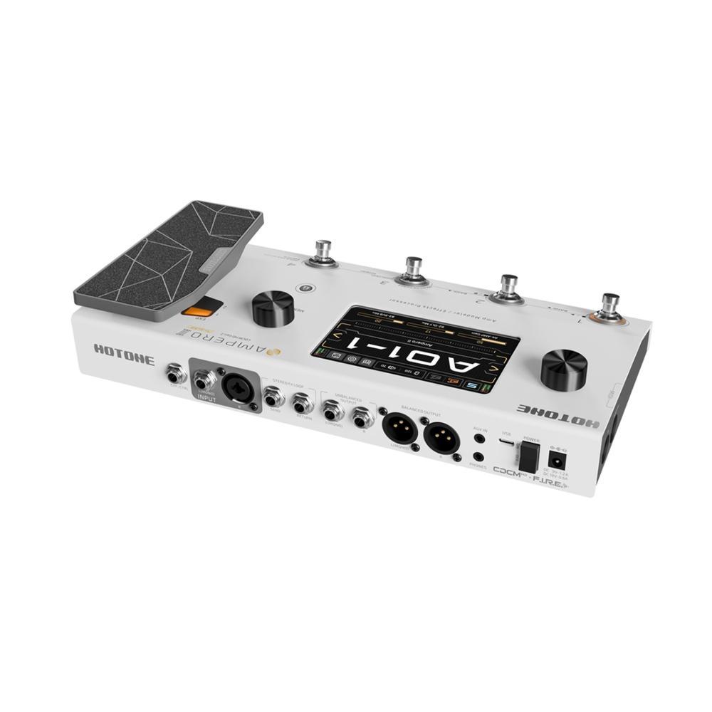 Hotone MP-350 Ampero II, Amp Modeler & Effects Processor, Built In Expression Pedal (with 18V Power Supply) - Image 3