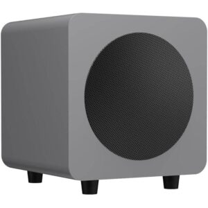 Kanto SUB6 200W 6" Sealed Powered Subwoofer, Matte Grey