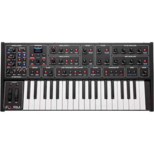 Sequential Fourm 4 Voice Analogue Synthesiser with Polyphonic Aftertouch