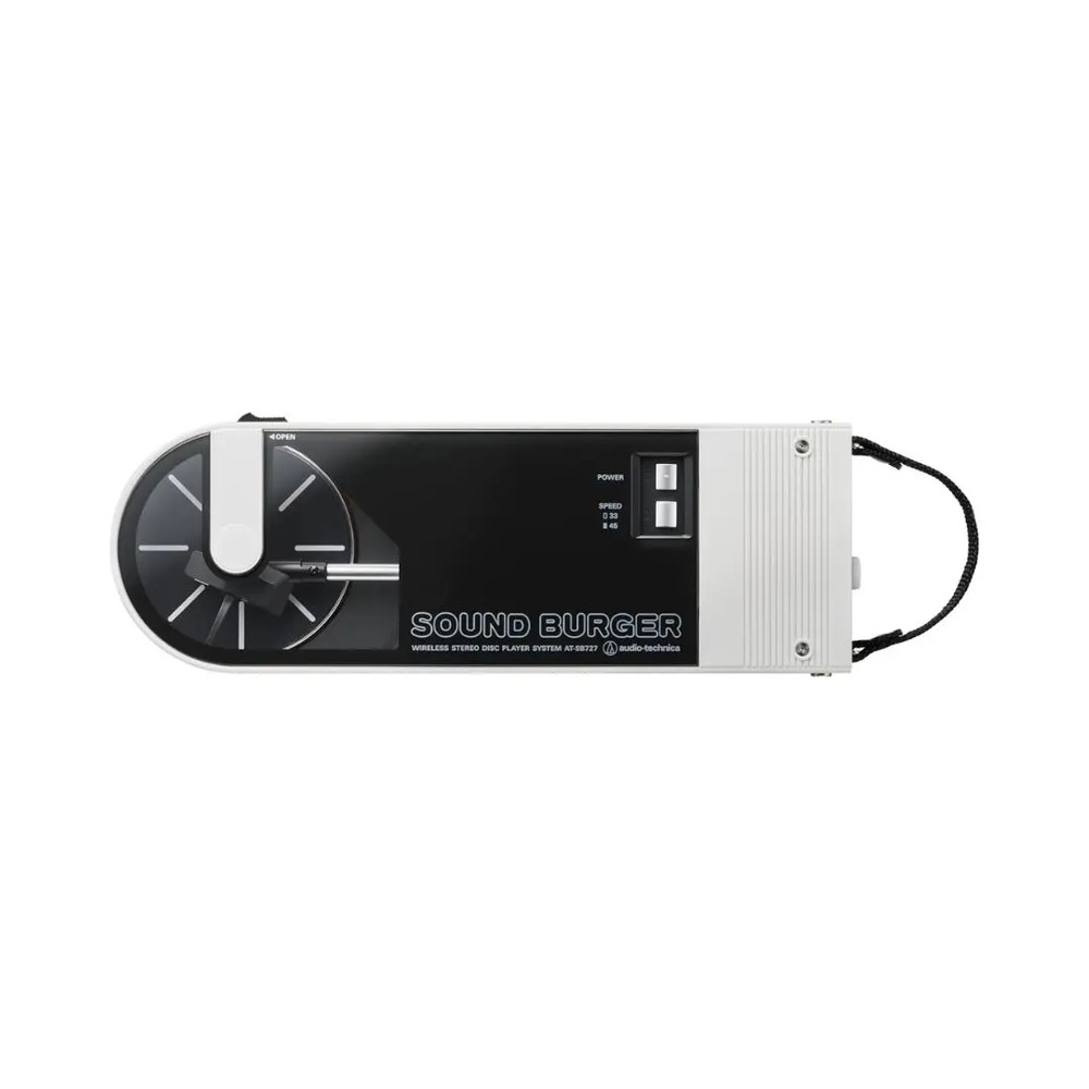 Audio-Technica AT-SB727 Sound Burger Bluetooth Turntable (White)