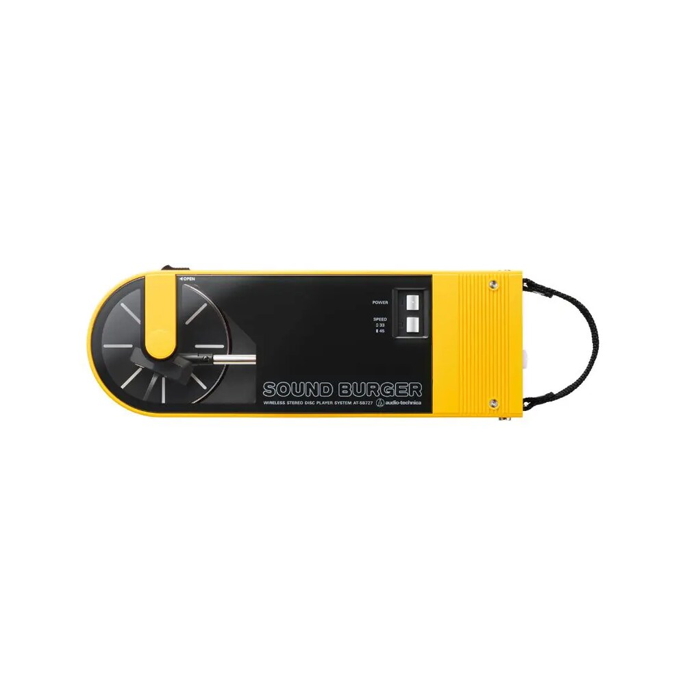 Audio-Technica AT-SB727 Sound Burger Bluetooth Turntable (Yellow)