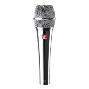 SE Electronics V7 Supercardioid Dynamic Vocal Microphone – Chrome