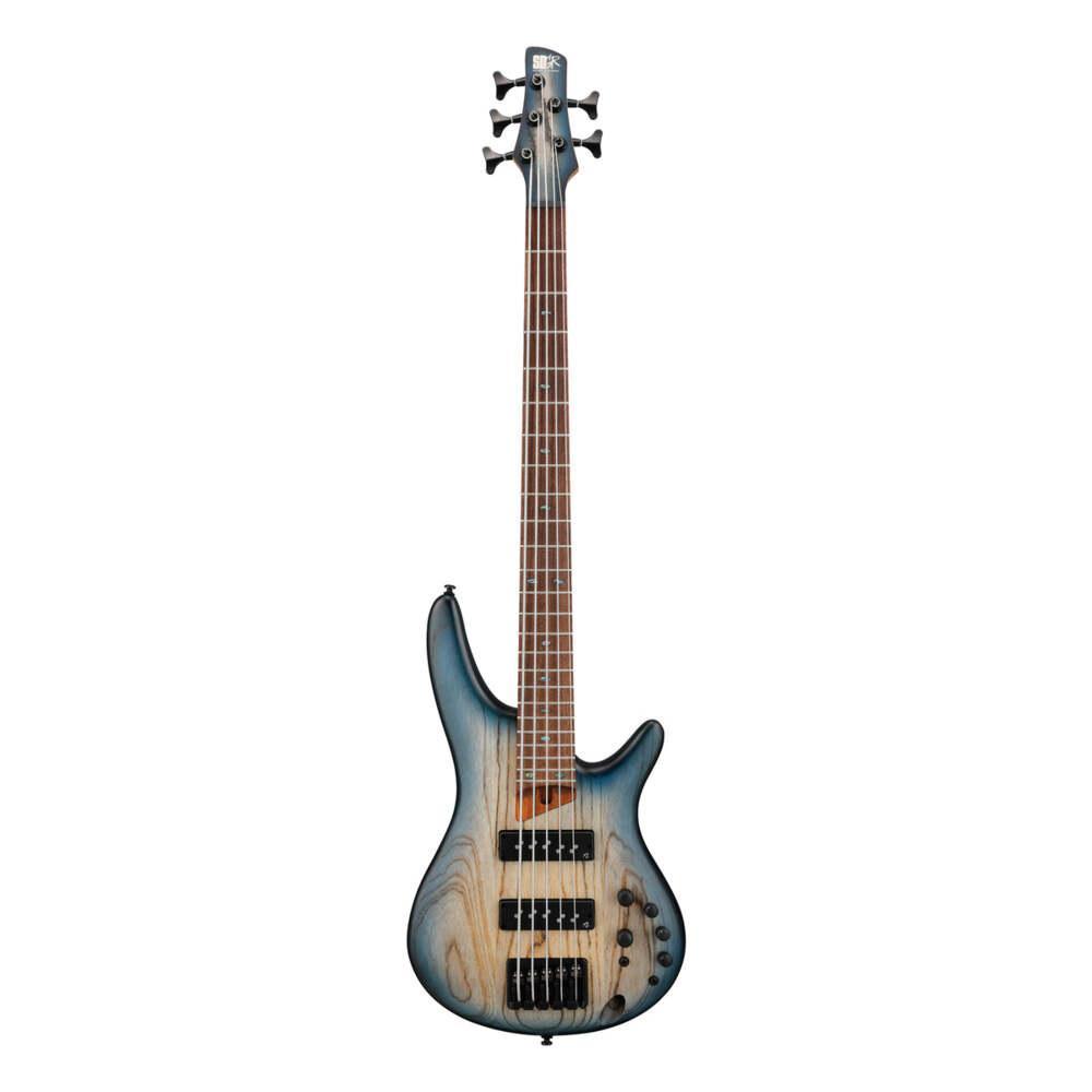 Ibanez SR605E-CTF 5-String Bass Guitar - Cosmic Blue Starburst Flat