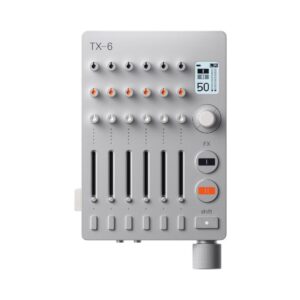 Teenage Engineering TX-6 Portable 6-Channel Pro Mixer (Silver)