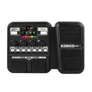 NUX KMF-1 Kokko Multi Effects Guitar Pedal User Manual - 3 Years Warranty