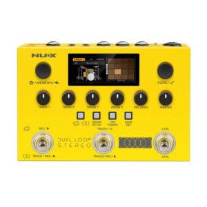 NUX Dual Loop Stereo Pedal Effects - Yellow - 3 Years Warranty