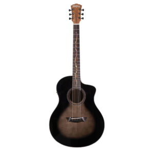 Washburn BTSC9 Bella Tono Suprema Series Studio Shape Electro-Acoustic Guitar Gloss Charcoal Burst Finish